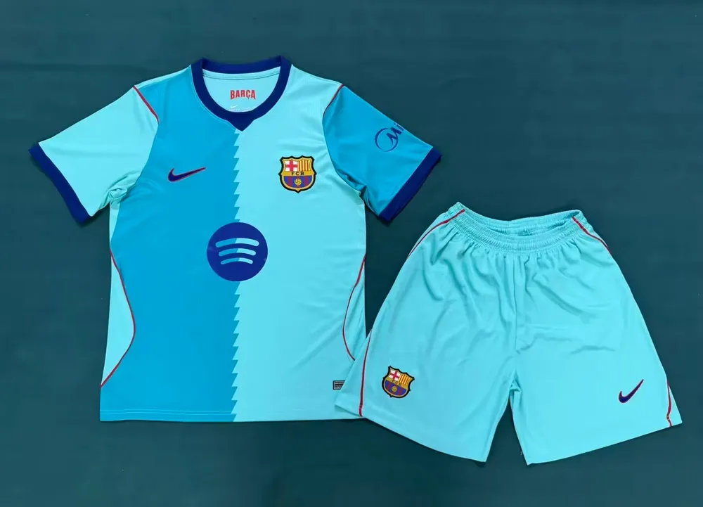 Barcelona 2026/2027 Barcelona Third Away Football Jersey Kids Size 2026/27
