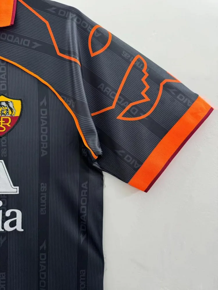 AS Roma 1999/2000 Retro Roma Away Soccer Jersey 1999/2000 — 6