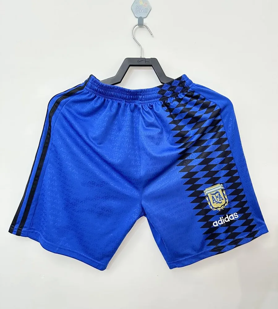 Argentina 1994 Retro Argentina National Team Visitante Shorts 1994
