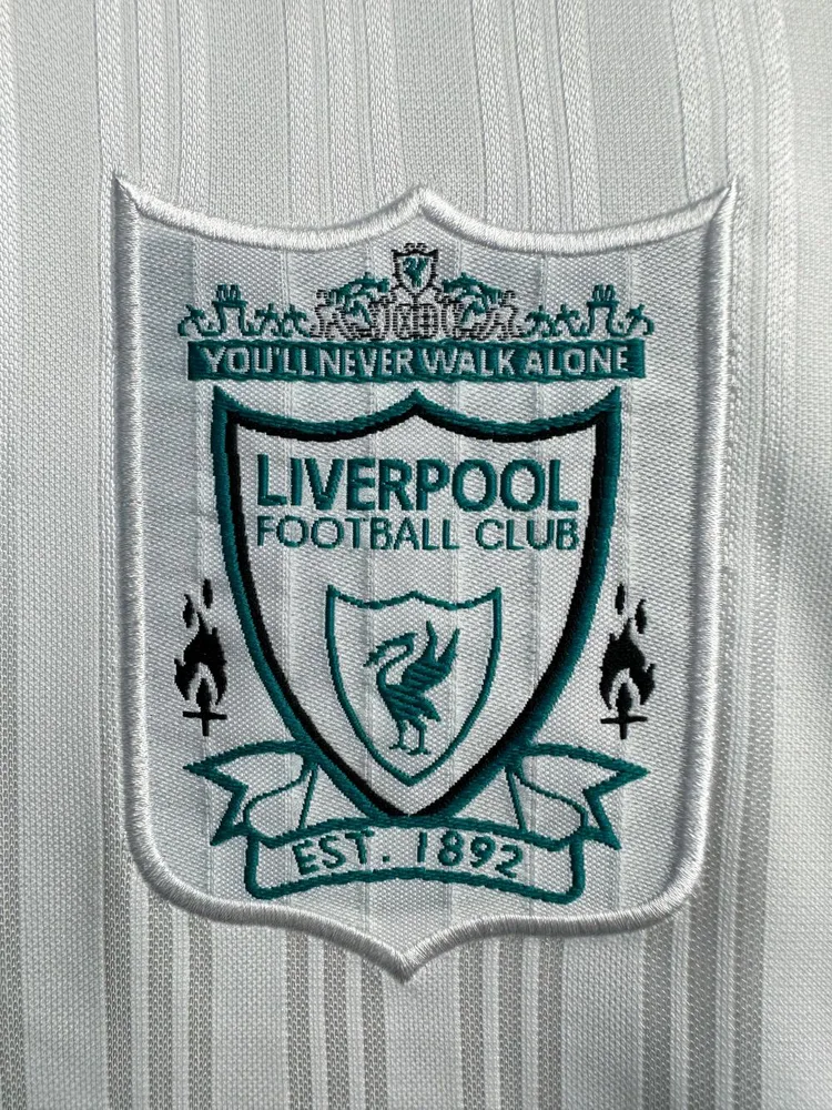 Liverpool 1995/1996 Retro Liverpool Away Football Jersey Long Sleeve 1995/1996 — 4