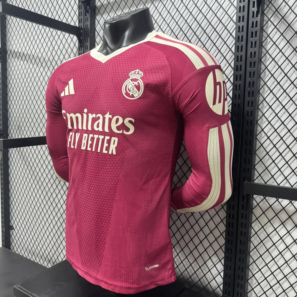 Real Madrid 2026/2027 Manga larga Versión jugador Real Madrid Tercera Visitante Camiseta de fútbol 2026/27 — 4