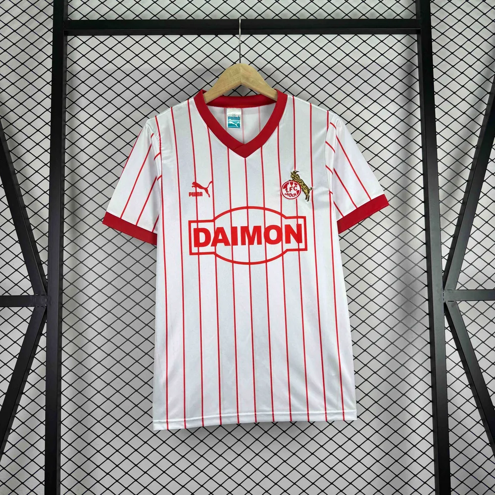FC Köln 1986/1987 Retro FC Köln Local Camiseta de fútbol 1986/1987