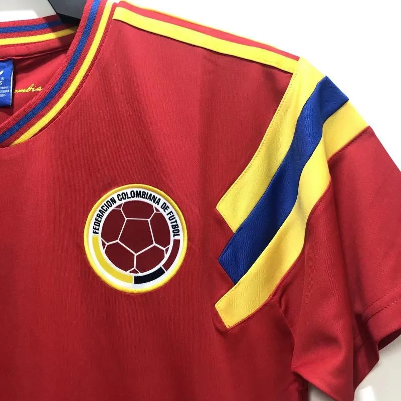Colombia 1990 Retro Colombia Away Football Shirt 1990 — 5