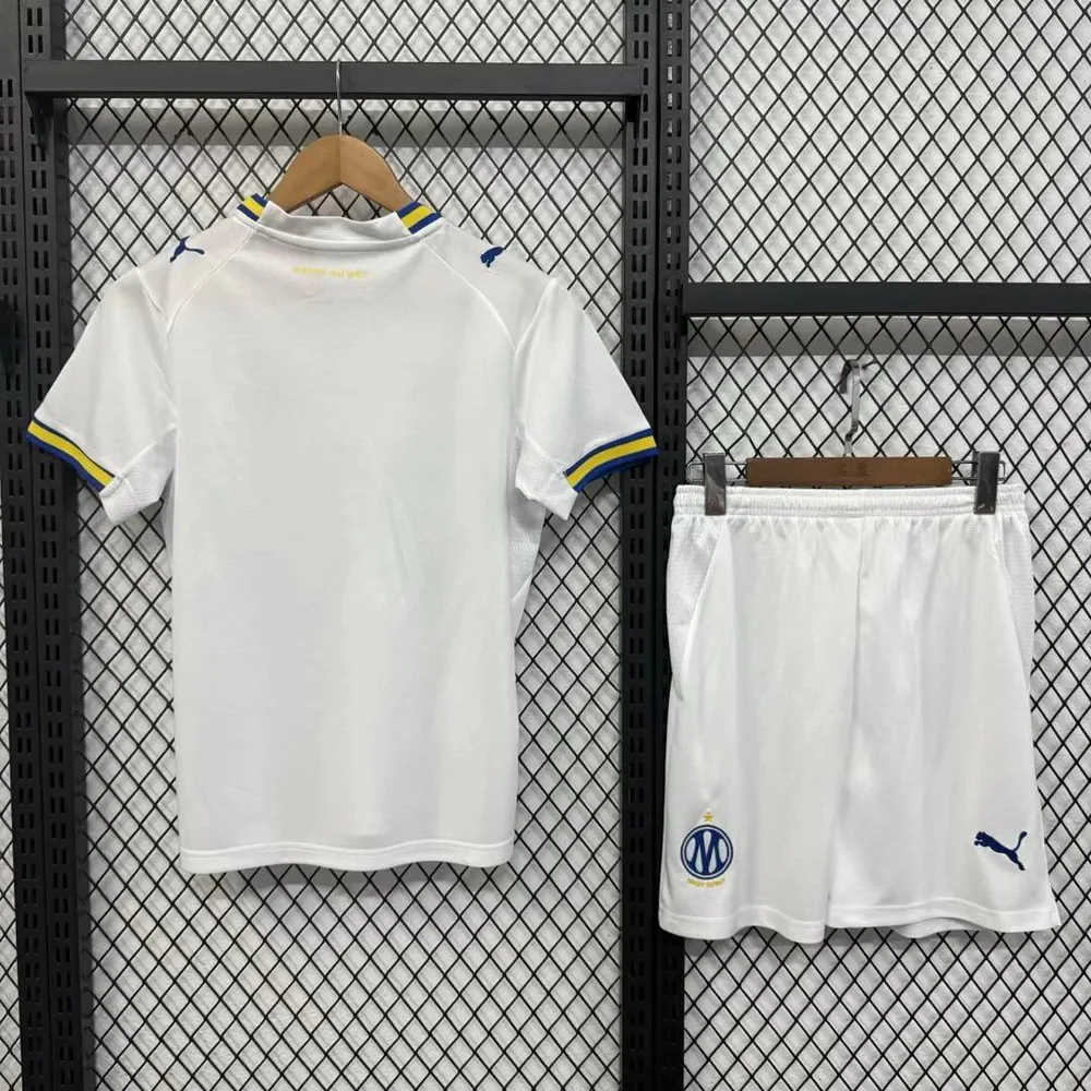 Marseille 2026/2027 Olympique de Marseille Home Football Shirt Kids Size 2026/27 — 2