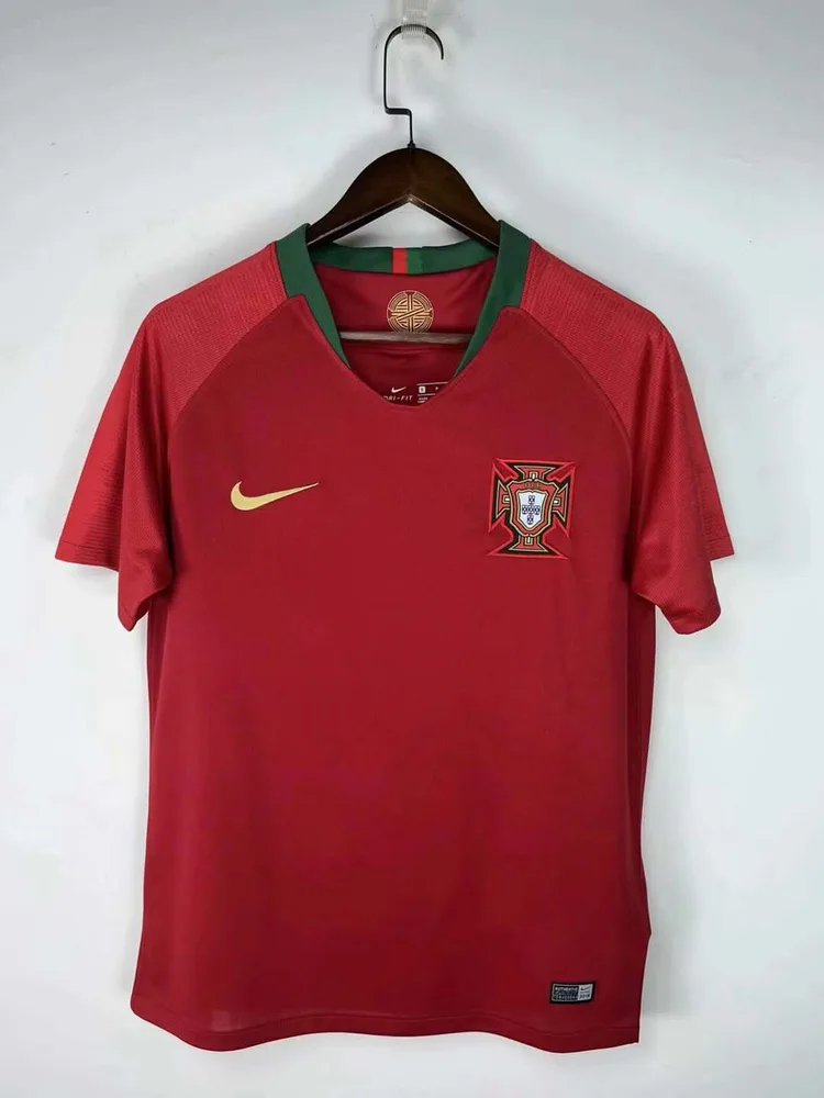 Portugal 2018 Retro Portugal Local Camiseta de fútbol 2018