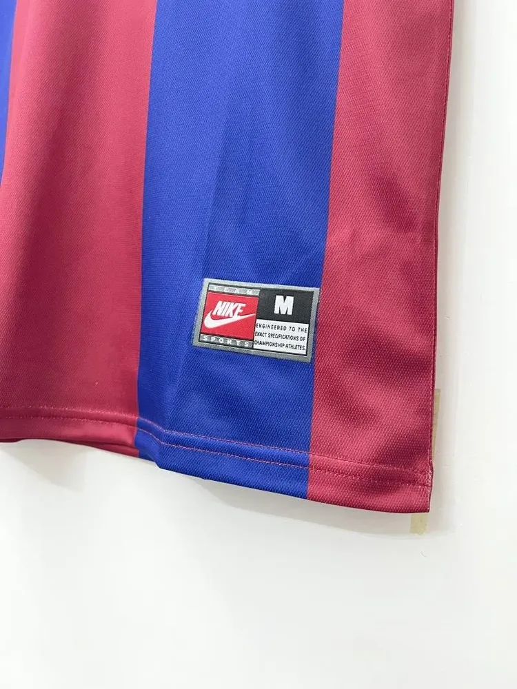 Barcelona 1998/1999 Retro Barcelona Home Football Shirt 1998/1999 — 4