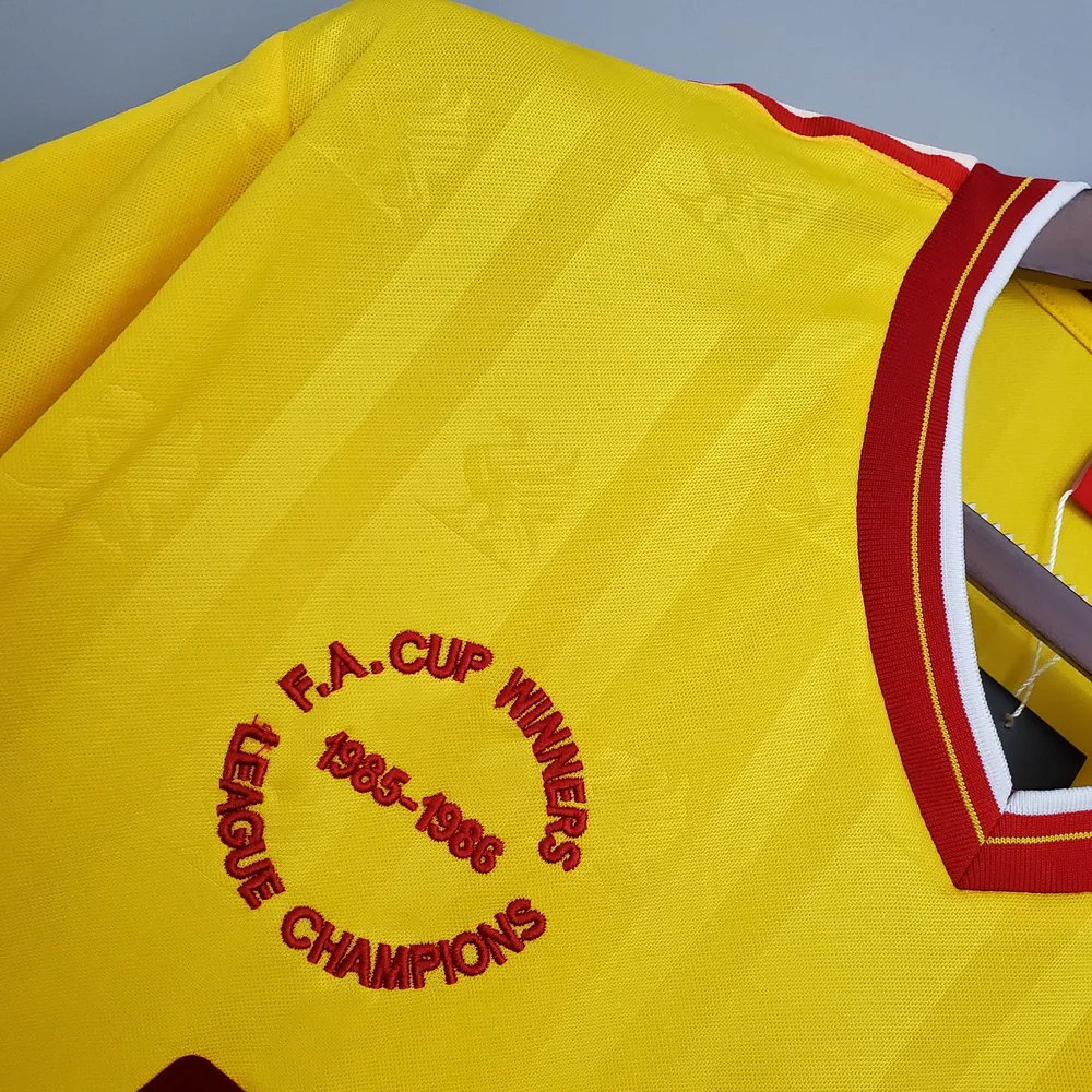 Liverpool 1985/1986 Retro Liverpool Visitante Camiseta de fútbol 1985/1986 — 4