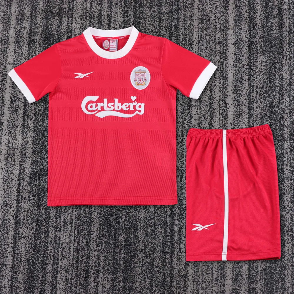 Liverpool 1997-1998 Retro Liverpool Local Camiseta de fútbol Talla infantil 1997/1998