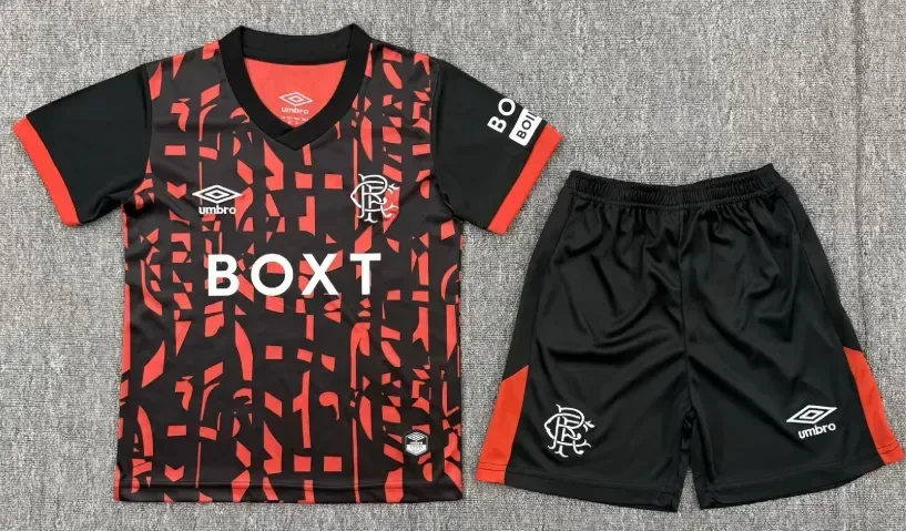 Rangers 2026/2027 Rangers Third Away Football Shirt Kids Size 2026/27