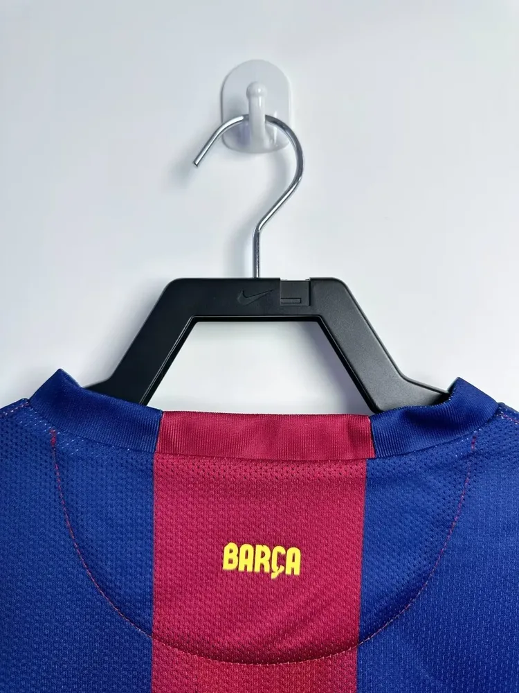 Barcelona 2014/2015 Retro Manga larga Barcelona Camiseta de fútbol Local 2014/2015 — 8