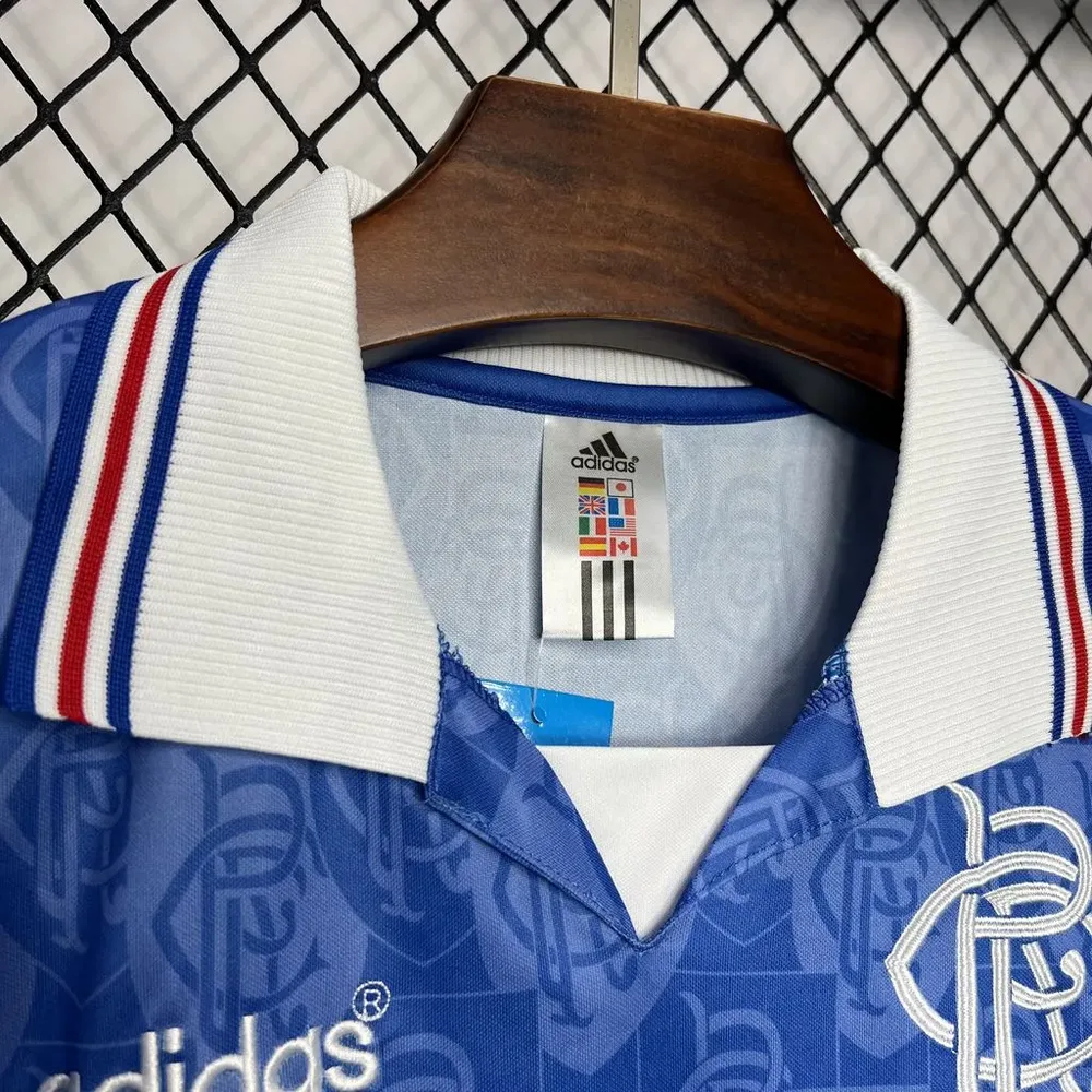 Rangers 1996/1997 Retro Rangers Home Football Shirt 1996/1997 — 4