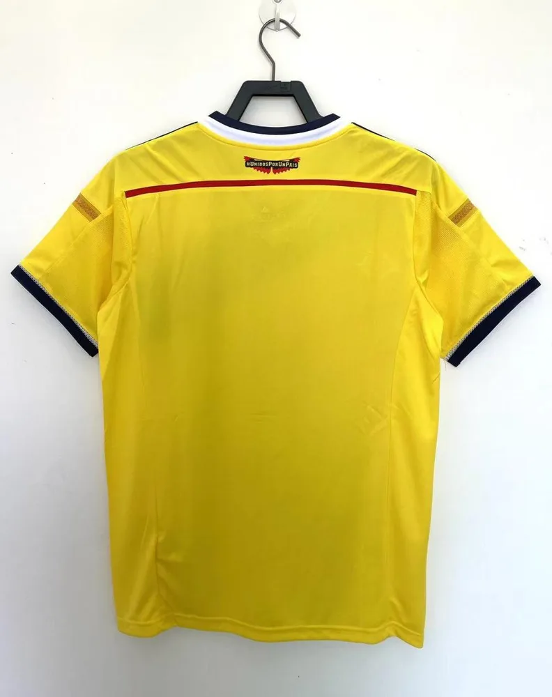 Colombia 2014 Retro Colombia Home Football Shirt 2014 — 2