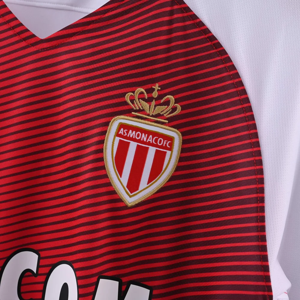 AS Monaco 2016/2017 Retro AS Monaco Local（League version）Camiseta de fútbol 2016/2017 — 7