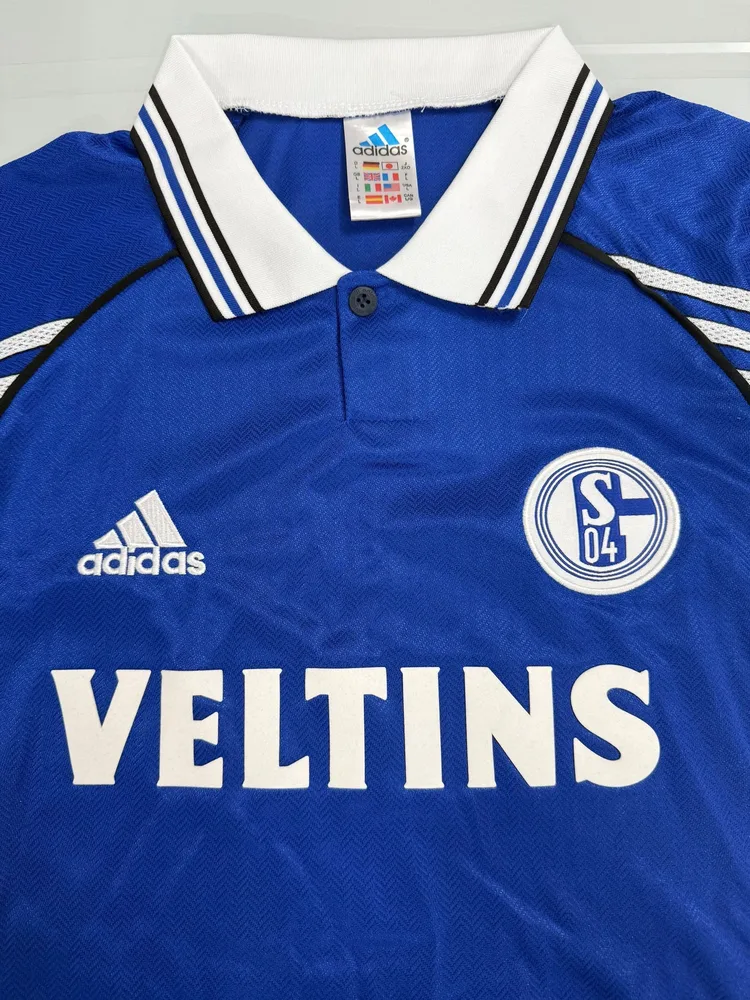 Schalke 04 1998/2000 Retro Schalke 04 Home Football Jersey 1998/2000 — 3