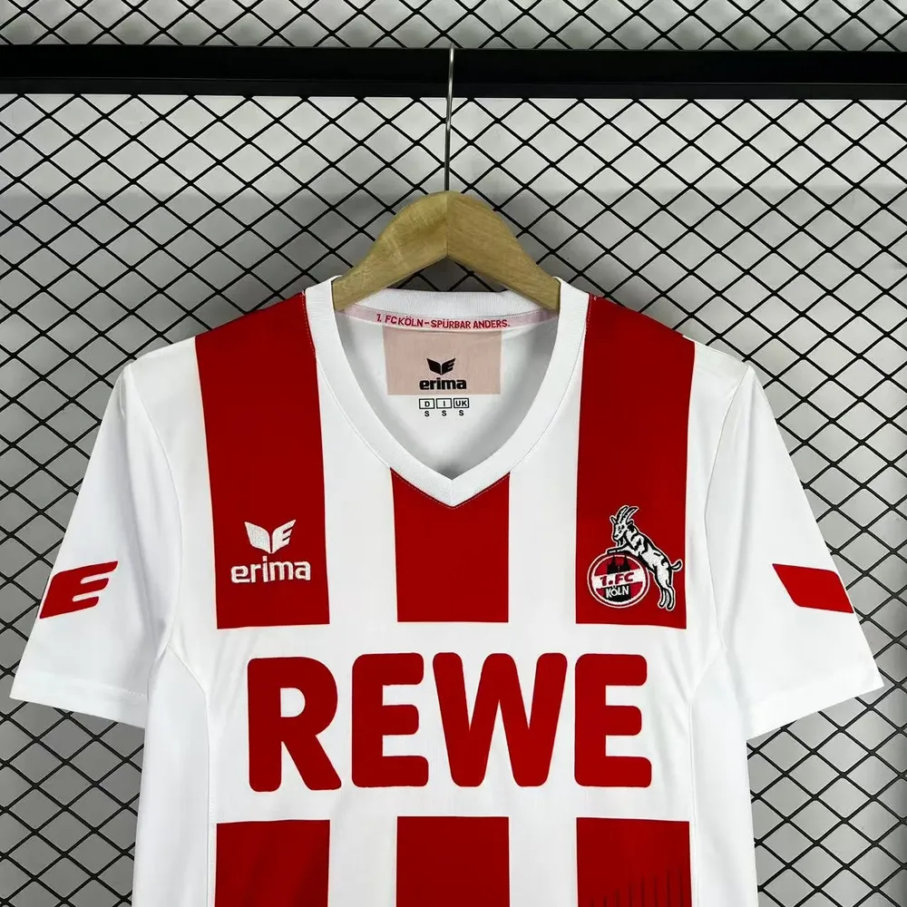 FC Köln 2017/2018 Retro FC Köln Home Football Jersey 2017/2018 — 3