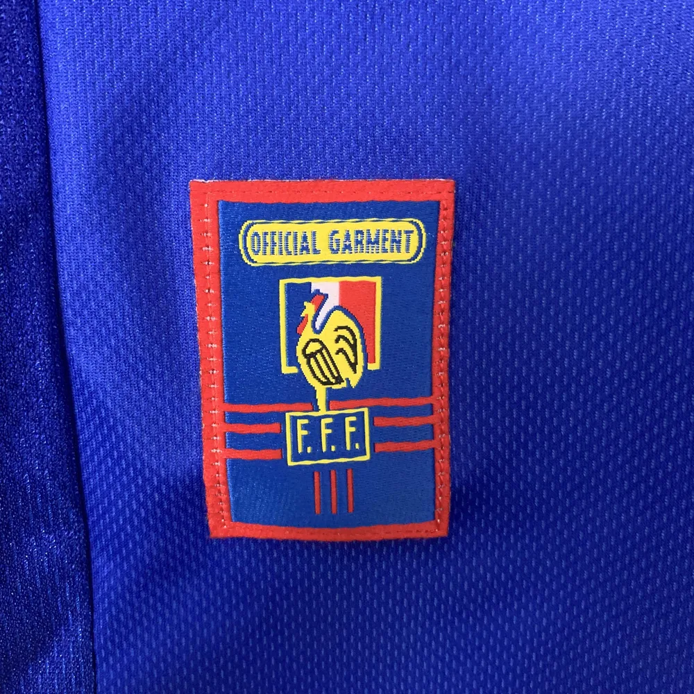 France 1998 Retro Long Sleeve France Home Football Shirt 1998 — 9