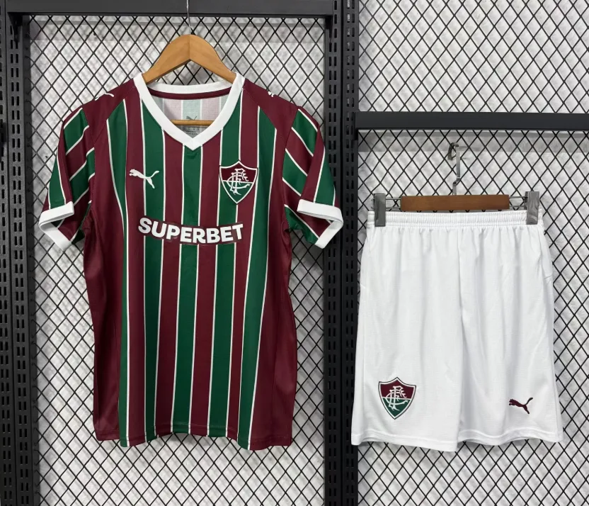 Fluminense 2026/2027 Fluminense Home Football Jersey Kids Size 2026/27