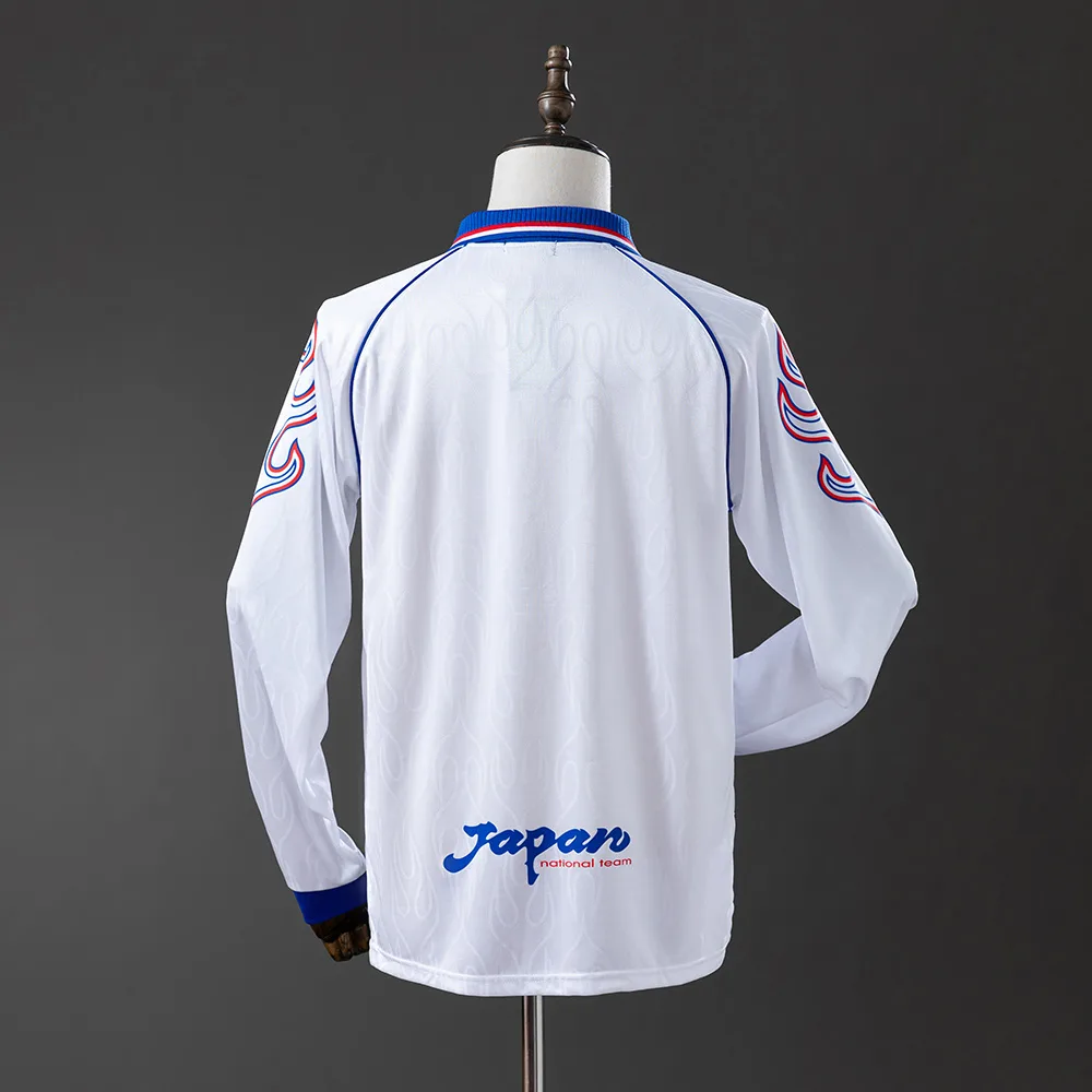 Japan 1998 Retro Japan Visitante Manga larga Jersey 1998 — 2