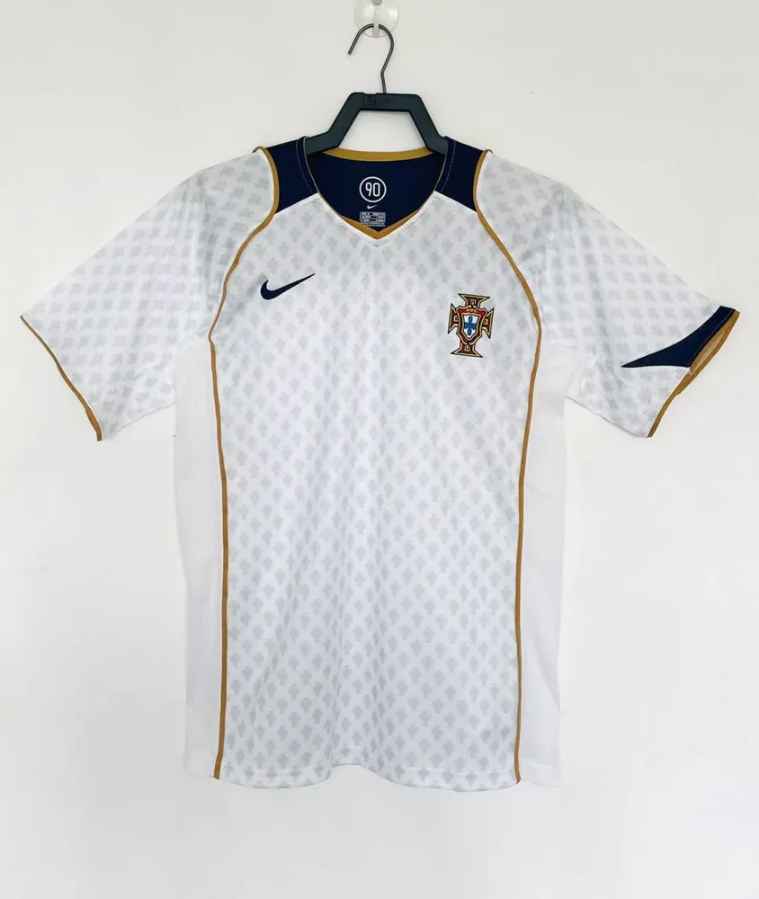 Portugal 2004 Retro Portugal Visitante Camiseta de fútbol 2004