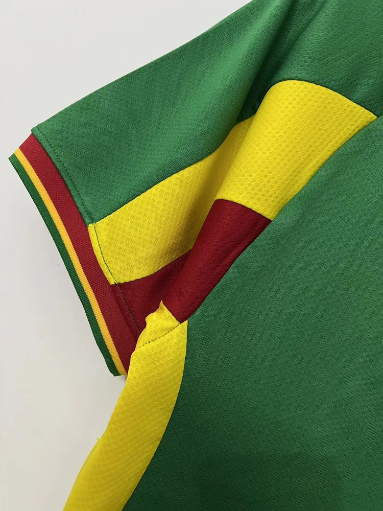 Senegal 2002 Retro Senegal National Team Shirt Green 2002 — 7