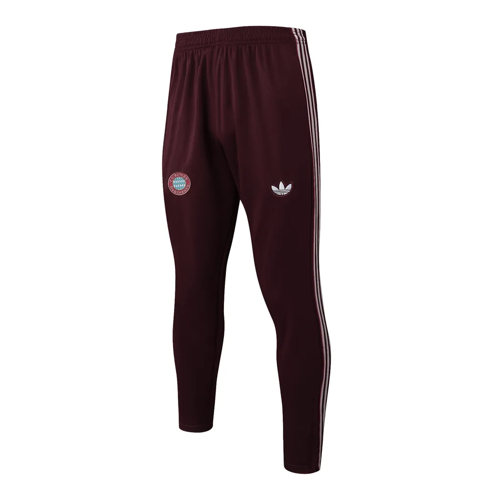 Bayern Munich 2025/2026 Bayern Munich Half-Pull Conjunto de entrenamiento Dark Red Retro Style Camiseta de fútbol Set 2025/2026 — 5