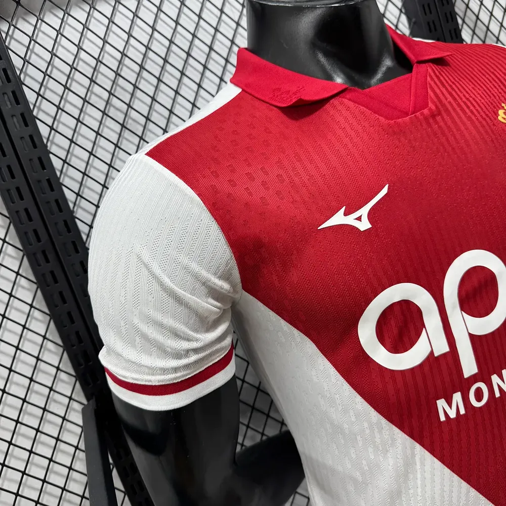 AS Monaco 2026/2027 Versión jugador AS Monaco Local Camiseta de fútbol 2026/27 — 7