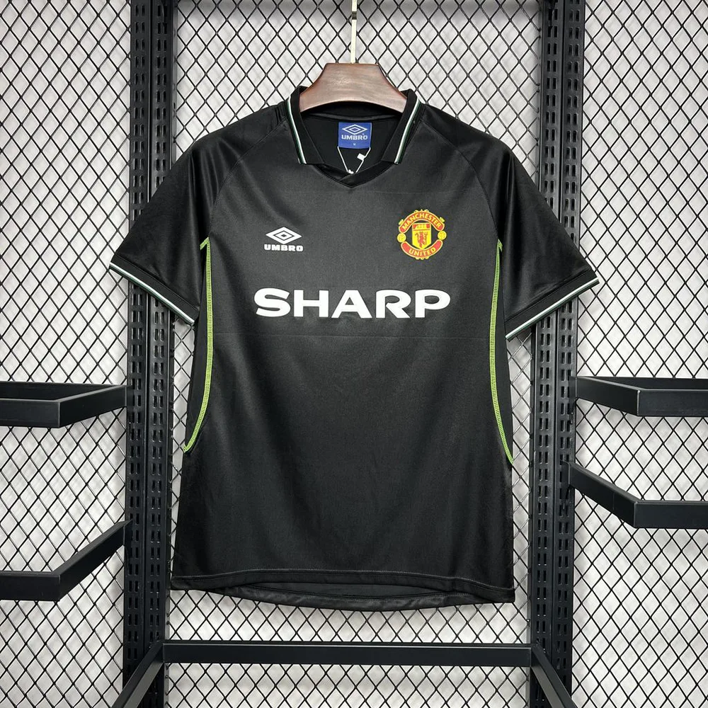 Manchester United 1998/1999 Retro Manchester United Tercera Visitante Camiseta de fútbol 1998/1999