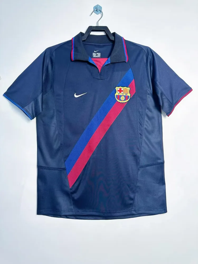 Barcelona 2002-2003 Retro Barcelona Tercera Visitante Camiseta de fútbol 2002/2003