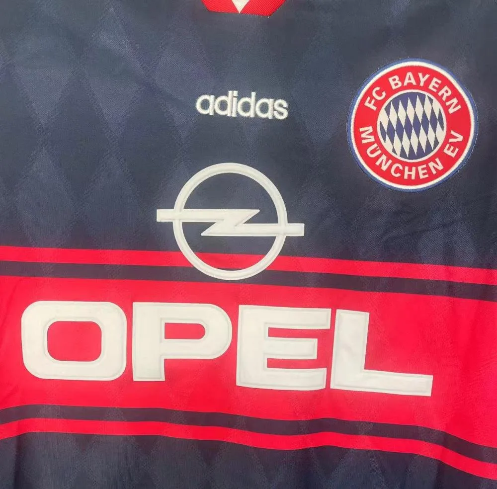 Bayern Munich 1997/1999 Retro Bayern Munich Local Camiseta de fútbol Manga larga 1997/1999 — 4