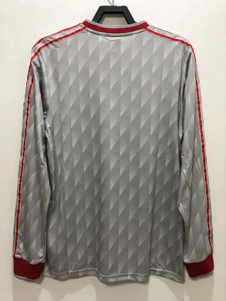 Liverpool 1989/1991 Retro Liverpool Visitante Camiseta de fútbol Manga larga 1989/1991 — 2