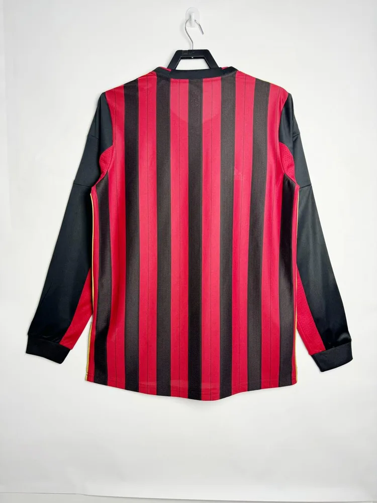 AC Milan 2013/2014 Retro Manga larga AC Milan Local Camiseta de fútbol 2013/2014 — 2