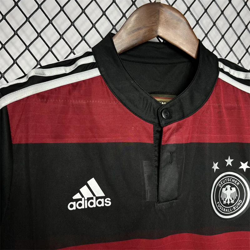 Germany 2014 Retro Germany Away Soccer Jersey 2014 — 4