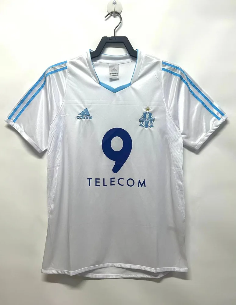 Marseille 2002-2003 Retro Olympique de Marseille Local Camiseta de fútbol 2002/2003