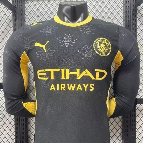 Manchester United 2026/2027 Manga larga Versión jugador Manchester United Visitante Camiseta de fútbol 2026/27 — 5