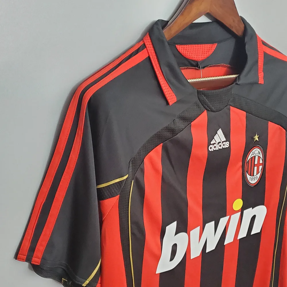 AC Milan 2006/2007 Retro AC Milan Home Football Shirt 2006/2007 — 5