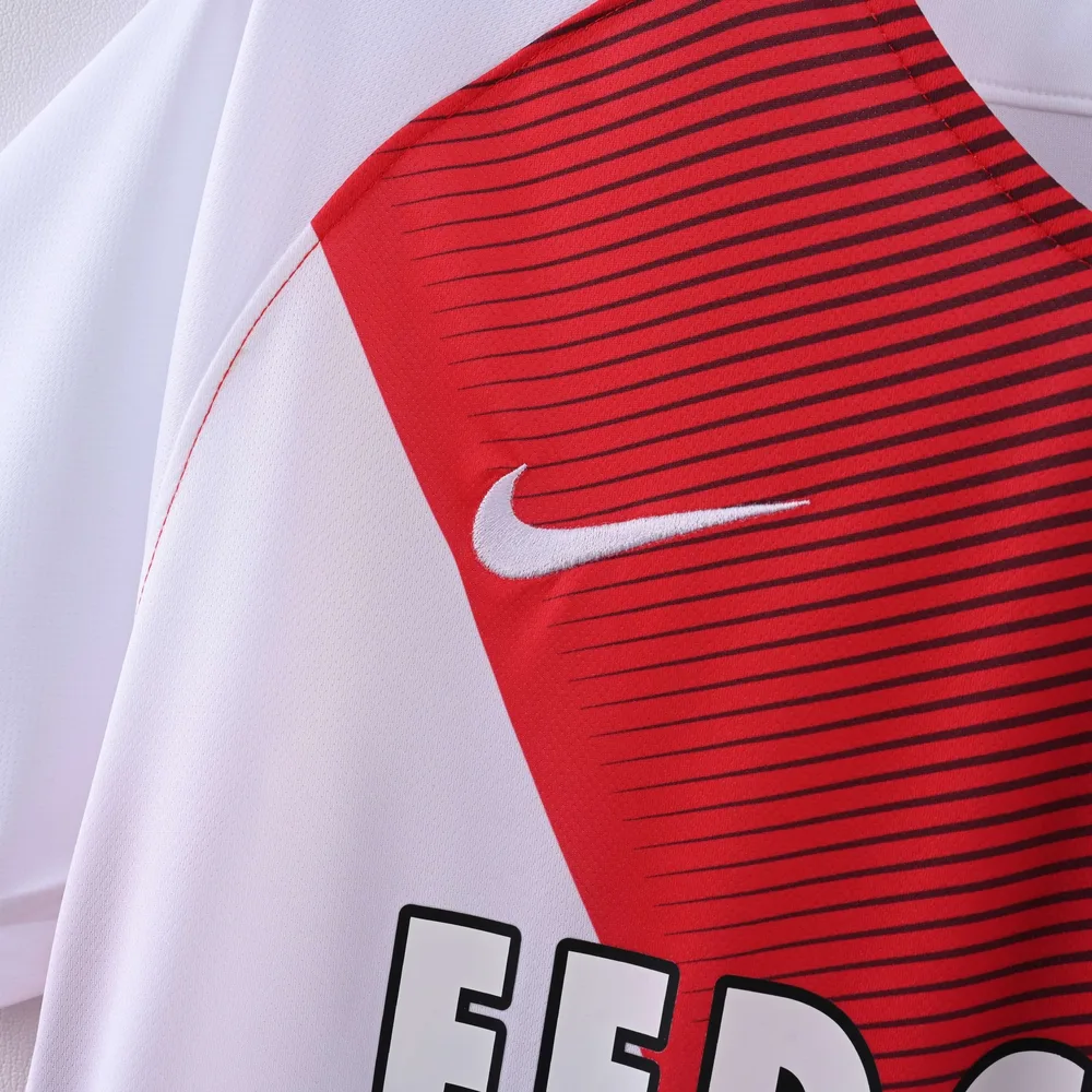 AS Monaco 2016/2017 Retro AS Monaco Local（League version）Camiseta de fútbol 2016/2017 — 6