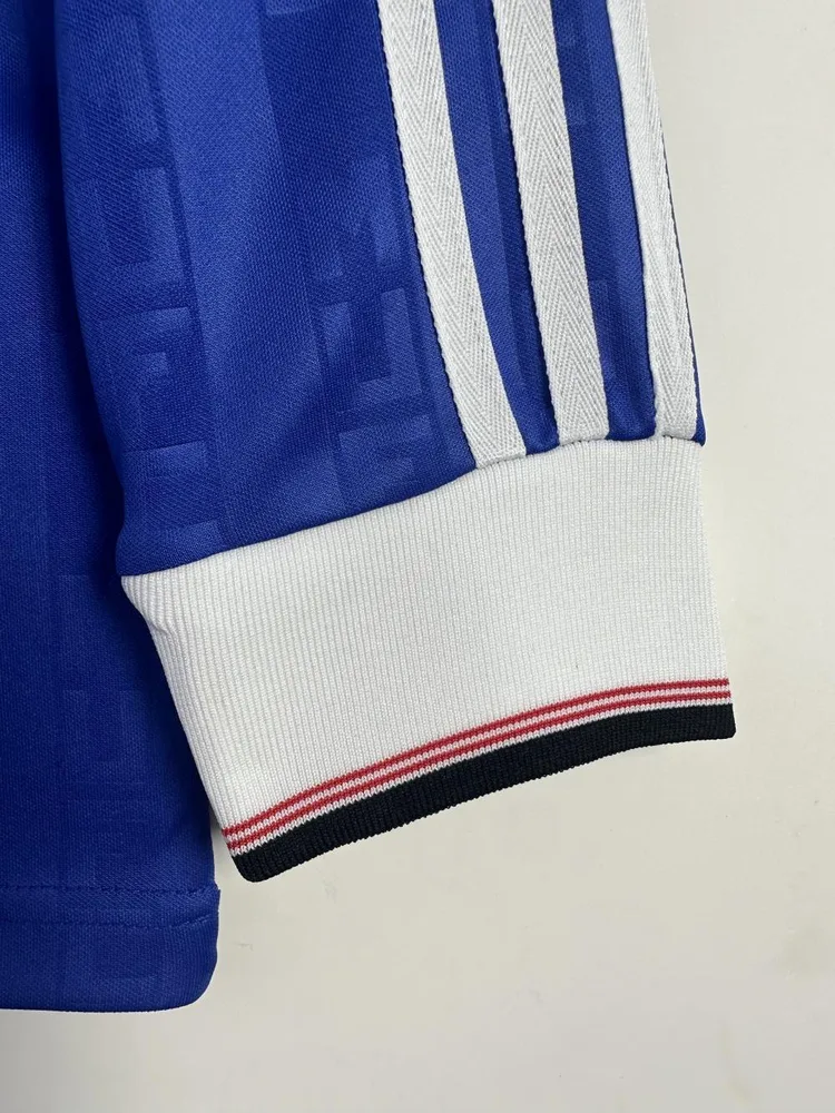 Manchester United 1988-1990 Retro Long Sleeve Manchester United Third Away Football Shirt 1988/1990 — 7