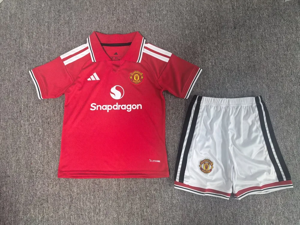 Manchester United 2026/2027 Manchester United Home Football Jersey Kids Size 2026/27