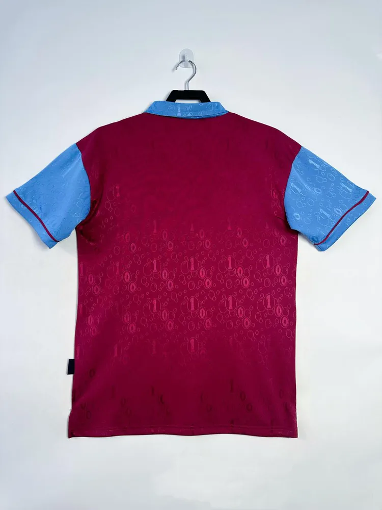 West Ham 1995-1997 Retro West Ham United Football Shirt Home 1995/1997 — 2