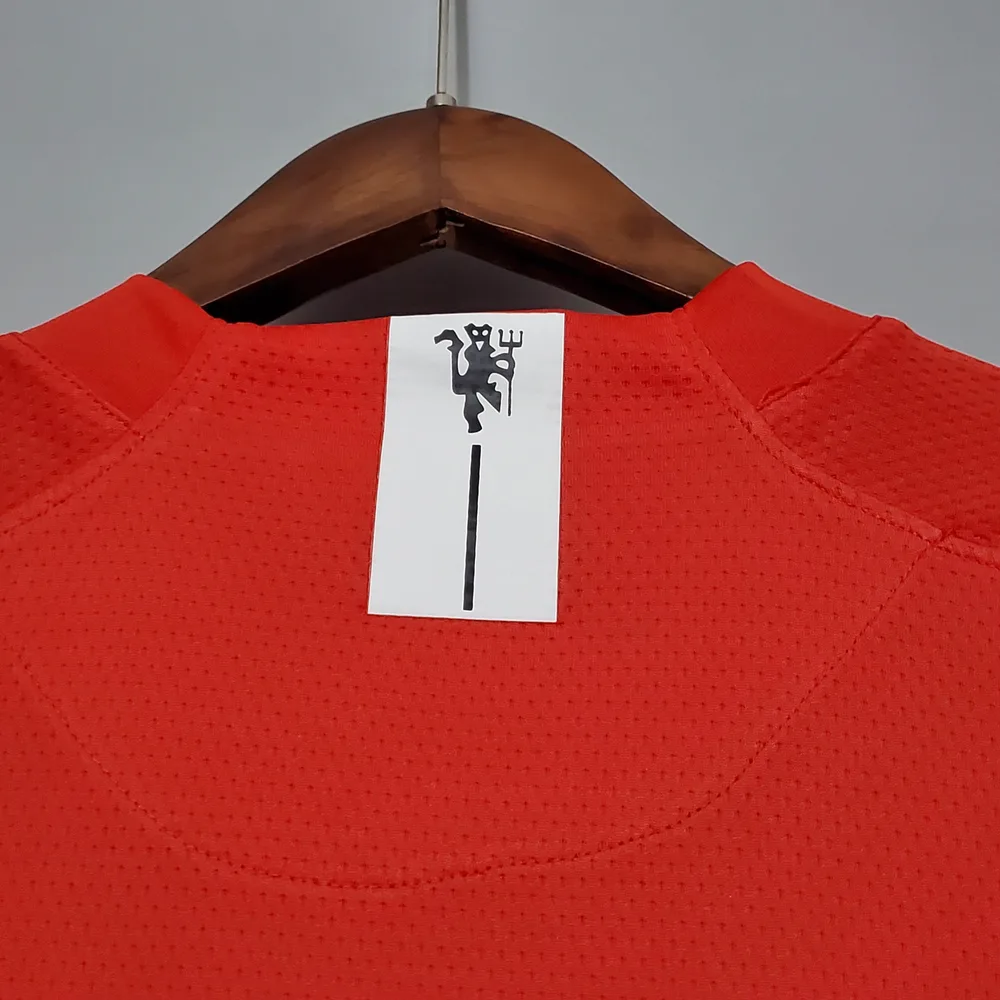 Manchester United 2007/2008 Retro Manchester United Home Champions League Edition Football Shirt 2007/2008 — 7