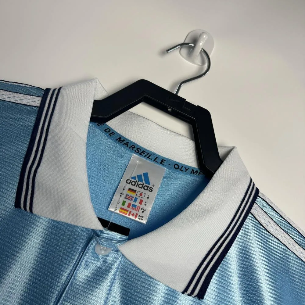 Marseille 1998-1999 Retro Olympique de Marseille Away Football Jersey 1998/1999 — 3