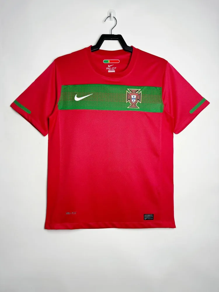 Portugal 2010 Retro Portugal Home Football Shirt 2010