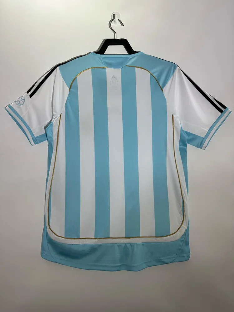 Argentina 2006 Retro Argentina National Team Home Jersey 2006 — 2