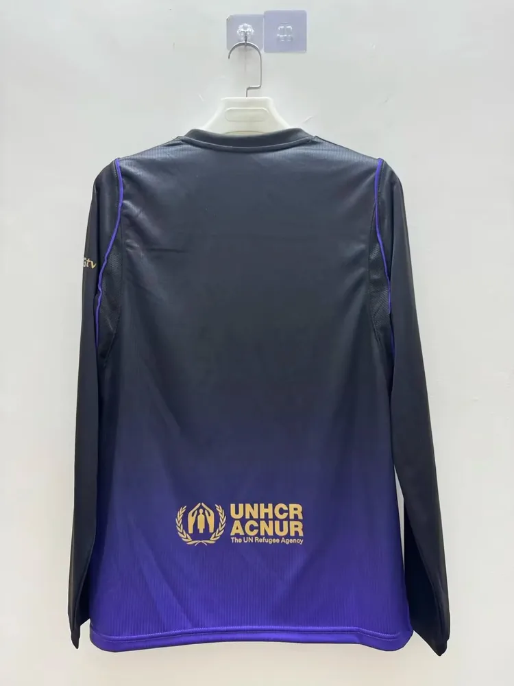 Barcelona 2026/2027 Long Sleeve Barcelona Away Football Jersey 2026/27 — 2