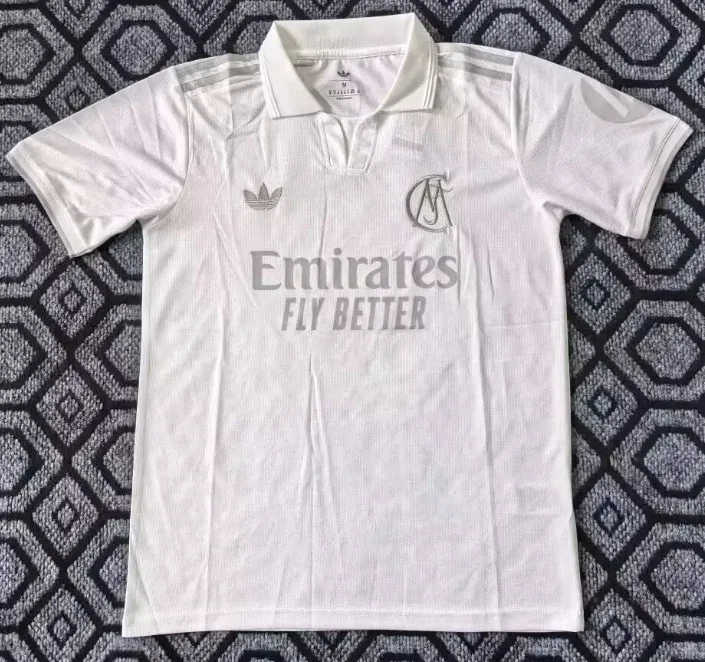 Real Madrid 2026/2027 Real Madrid 125th Anniversary Edition White Football Jersey 2026/27