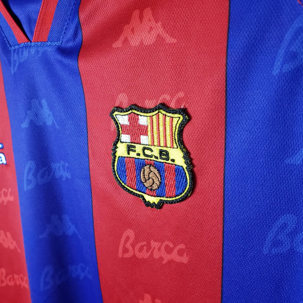 Barcelona 1996/1997 Retro Barcelona Football Shirt Home 1996/1997 — 5