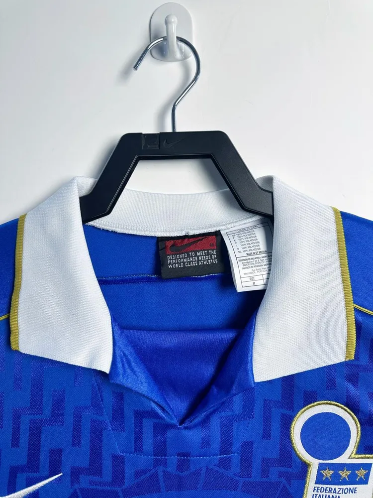 Italy 1995 Retro Italy Home Soccer Shirt 1995 — 3