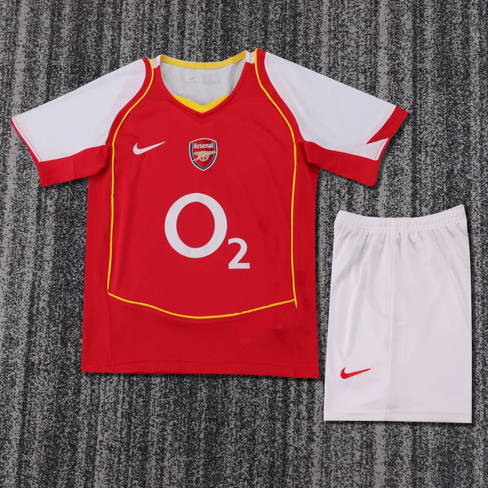 Arsenal 2004-2005 Retro Arsenal Local Camiseta de fútbol Talla infantil 2004/2005