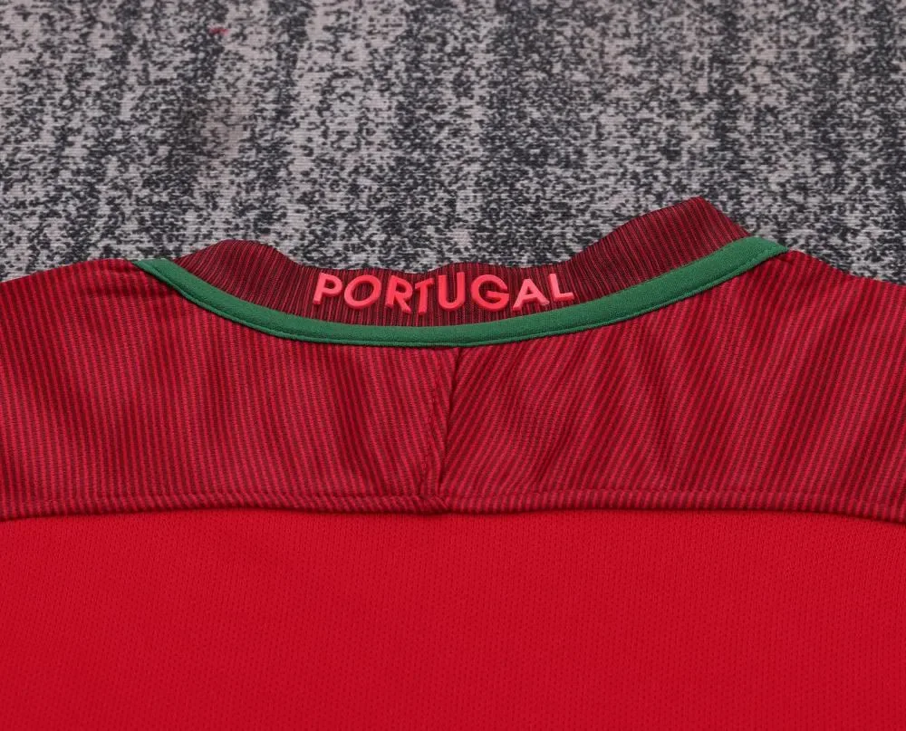 Portugal 2016 Retro Portugal Home Football Shirt Kids Size 2016 — 4