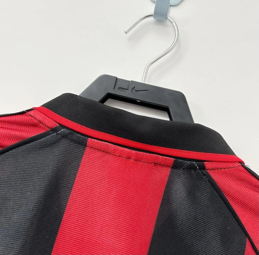 AC Milan 1998-1999 Retro AC Milan Tercera Local Camiseta de fútbol 1998/1999 — 4